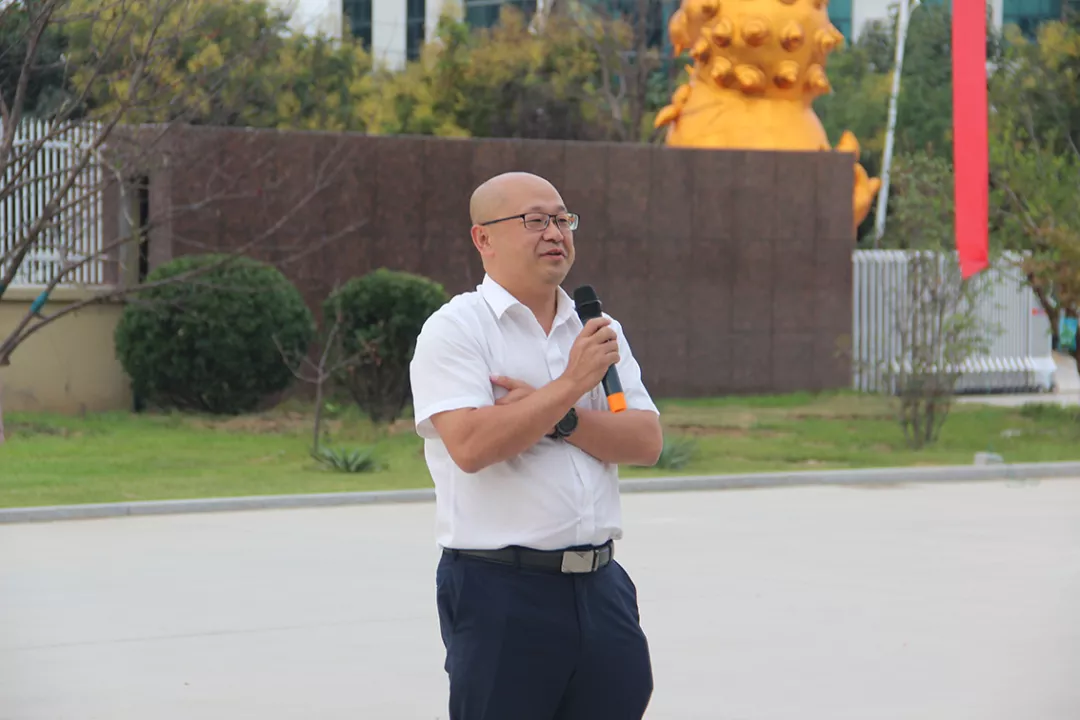 金正環(huán)保新廠(chǎng)區(qū)儀式